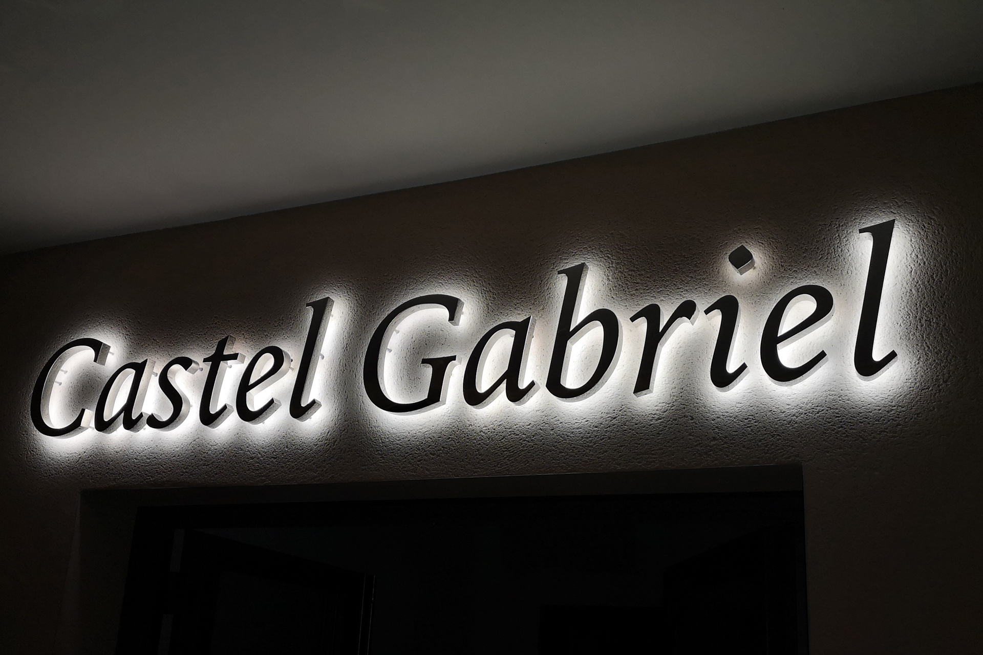 Enseigne lumineuse Castel Gabriel